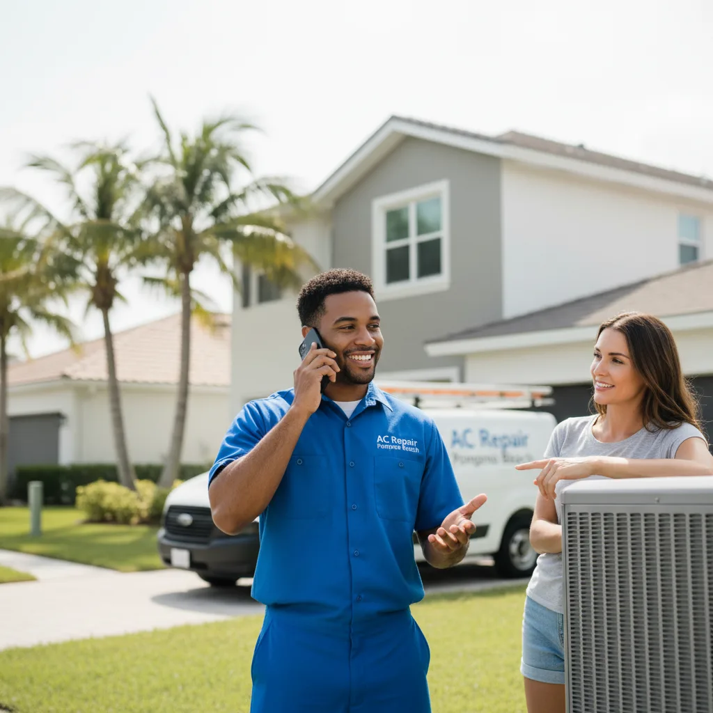 AC Repair Pompano Beach customer support in Ceresco